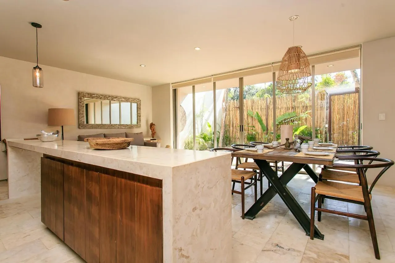 アパート Eco-Chic Design Condos Wrapped In Nature'S Elements By Stella Rentals トゥルム