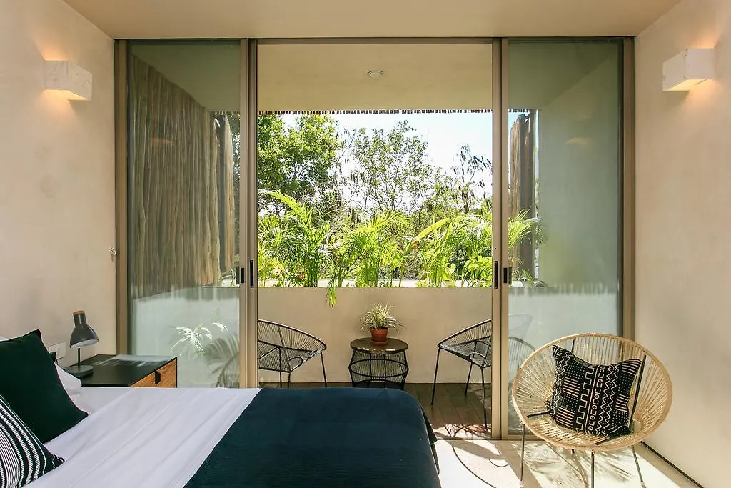 アパート Eco-Chic Design Condos Wrapped In Nature'S Elements By Stella Rentals トゥルム