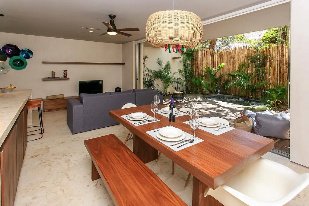 アパート Eco-Chic Design Condos Wrapped In Nature'S Elements By Stella Rentals トゥルム