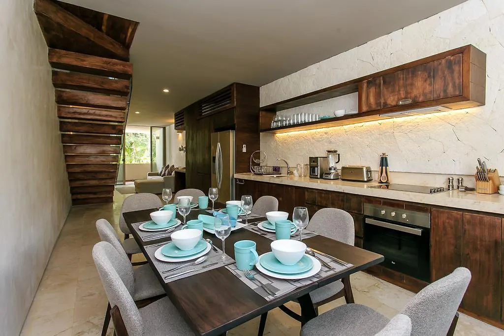アパート Eco-Chic Design Condos Wrapped In Nature'S Elements By Stella Rentals トゥルム